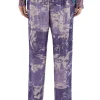 ALOE Printed Silk Pants