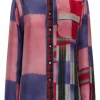 Aloe Printed Silk Shirt