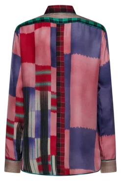 Aloe Printed Silk Shirt