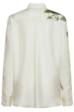 ALOEGOTS Organic Silk Printed shirt