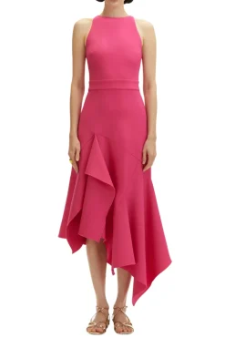 Asymmetrical Wool Dress