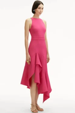 Asymmetrical Wool Dress