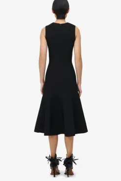 Banshee Embroidered Knit Dress