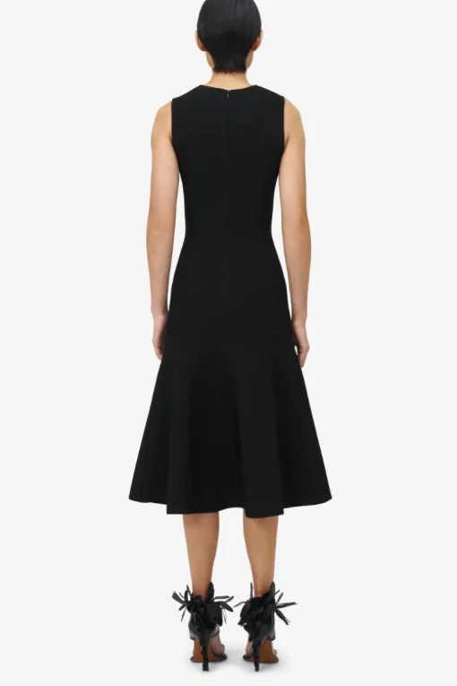 Banshee Embroidered Knit Dress