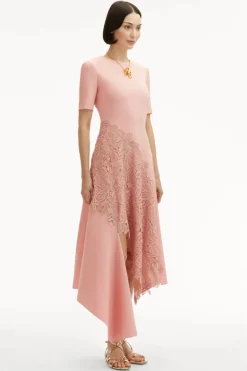 Bellflower Guipure Lace Dress