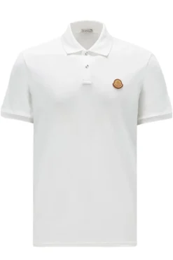 Black Logo Patch Polo