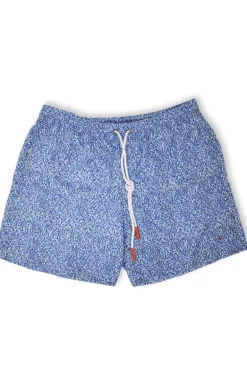 Blue Medallion Swim Shorts