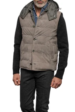 Brad Reversible Leather Vest