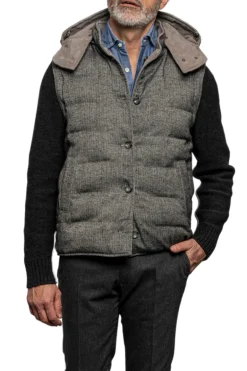Brad Reversible Leather Vest