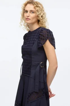 Broderie Anglaise Tulip Dress