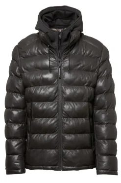 Callisto Leather Bomber Jacket
