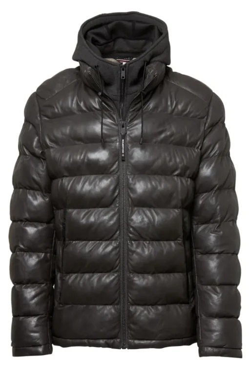 Callisto Leather Bomber Jacket