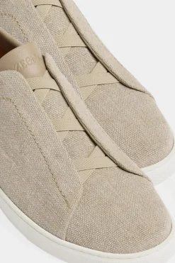 Canvas Triple Stitch Sneakers