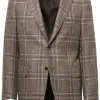 Cashmere Plaid Sport Jacket