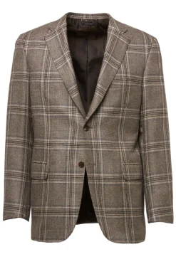Cashmere Plaid Sport Jacket