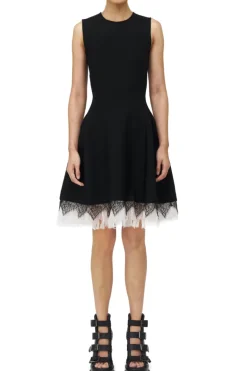Cobweb Lace Knit Dress