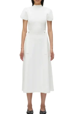 Compact Rib Tulip Dress