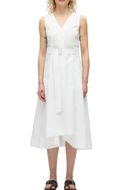 Crisscross Back Midi Dress