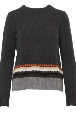 Crochet Border Boxy Crew