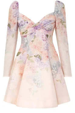 Dawning Puff Sleeve Mini Dress