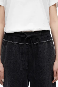 Denim Combo Pant
