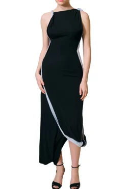 Double Layer Jersey Dress