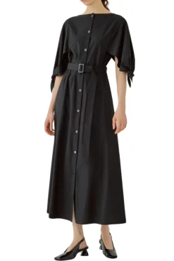 Edita Knot Sleeve Dress
