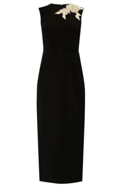 Embellished Pencil Midi Dress