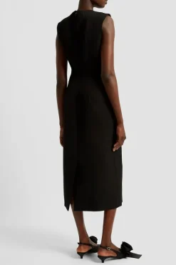 Embellished Pencil Midi Dress