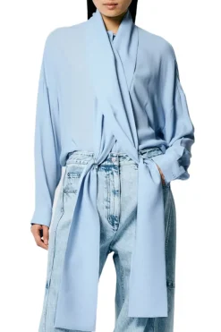 Feather Weight Eco Crepe Davenport Sculpted Shirt