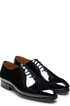 Fleur Patent Lace-Up Shoes