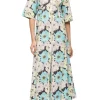 Floral Printed Long Shirt Dress