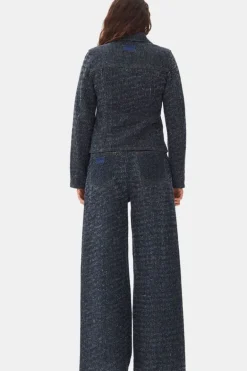 Fluffy Wide Leg Jean