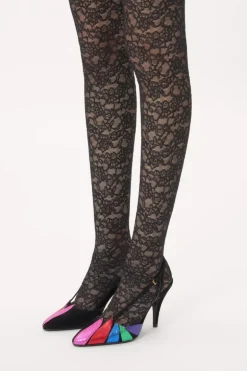 Foliefoliage Slingback Pumps