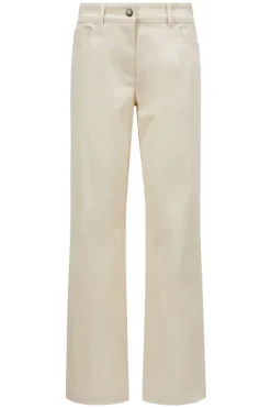 Gabardine Straight Leg Pants