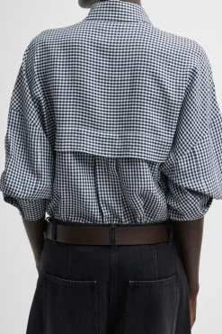 Gingham Oversized Shirt