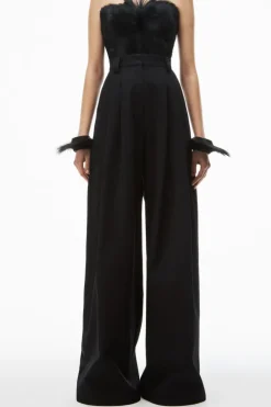 High-waist Wide-leg Pant