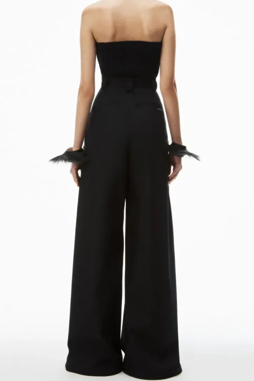 High-waist Wide-leg Pant