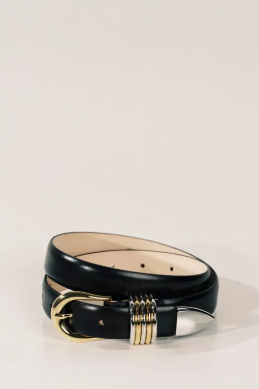 Hollyhock Mixed Metal Belt