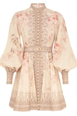 Illuminate Buttoned Mini Dress