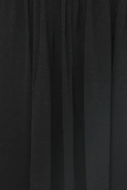 Illustration Metallic Maxi Dress