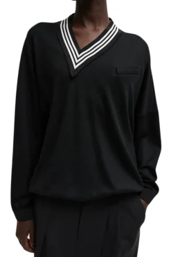 Jersey Tennis Pullover