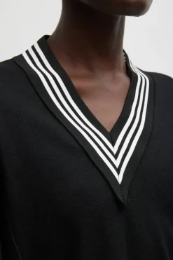 Jersey Tennis Pullover