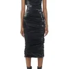 Laminated Jersey Dress