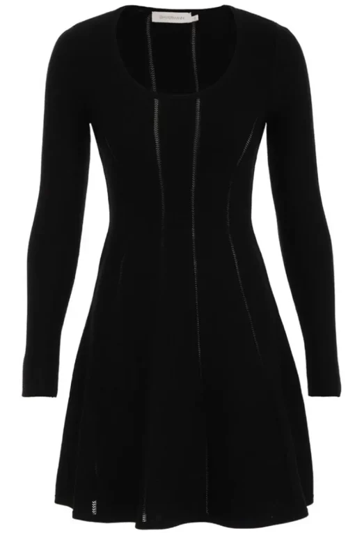 Luminosity Knit Panelled Mini Dress