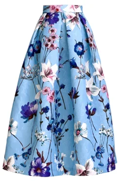 Luna T Flowers Skirt