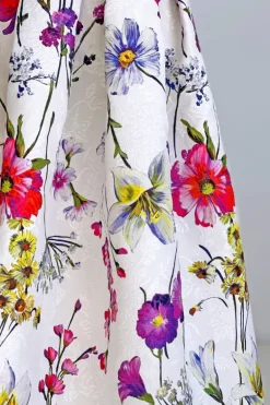 Luna T Flowers Skirt