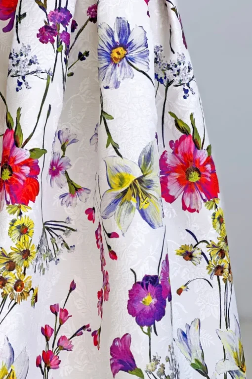 Luna T Flowers Skirt