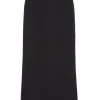 Marmo-Print Long Skirt