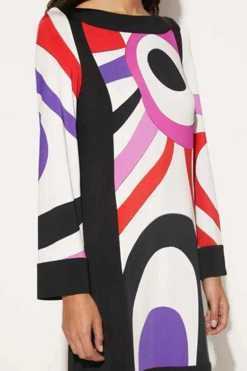 Marmo-Print Mini Dress
